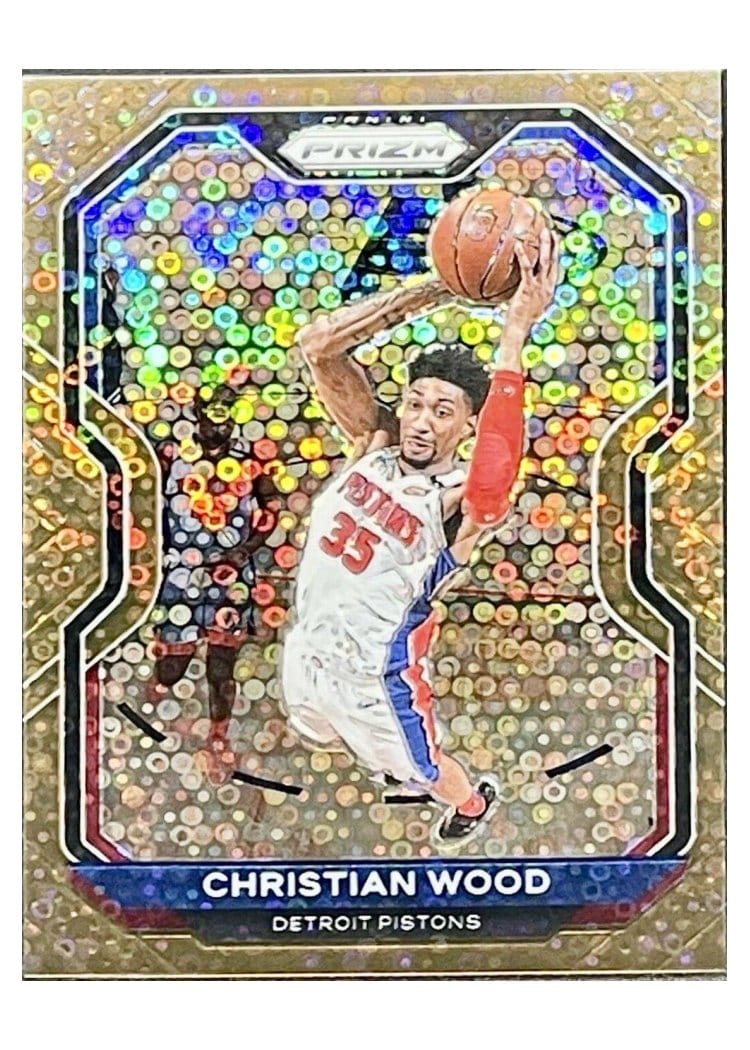2020-21 Panini Prizm Base Set Christian Wood #217 card