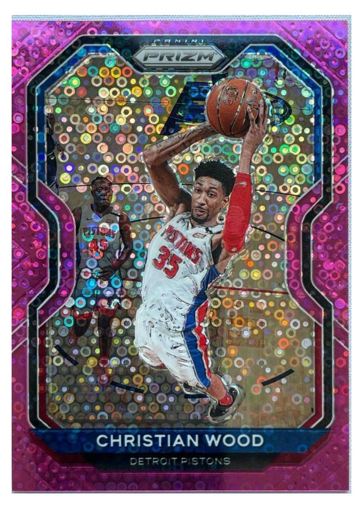2020-21 Panini Prizm Base Set Christian Wood #217 card