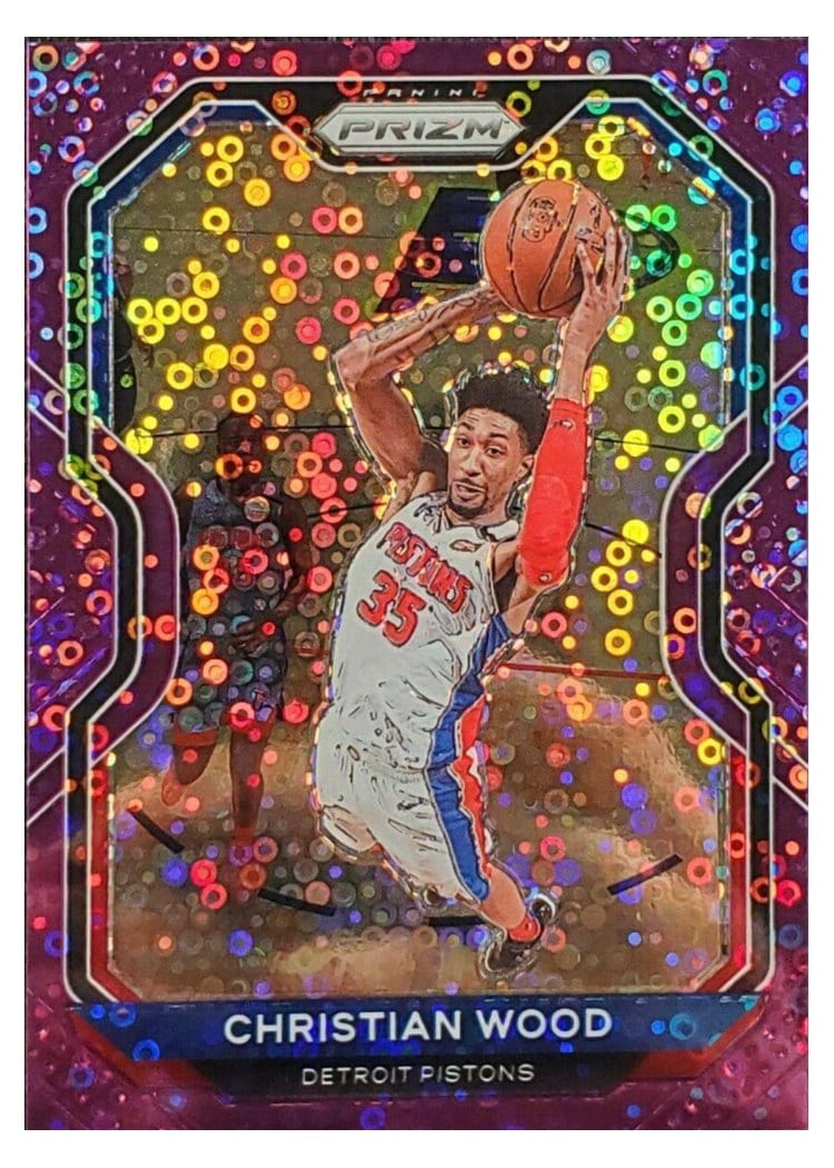 2020-21 Panini Prizm Base Set Christian Wood #217 card