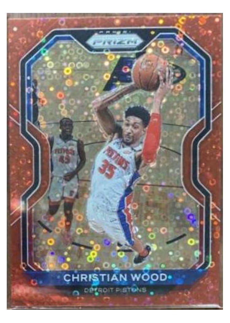 2020-21 Panini Prizm Base Set Christian Wood #217 card