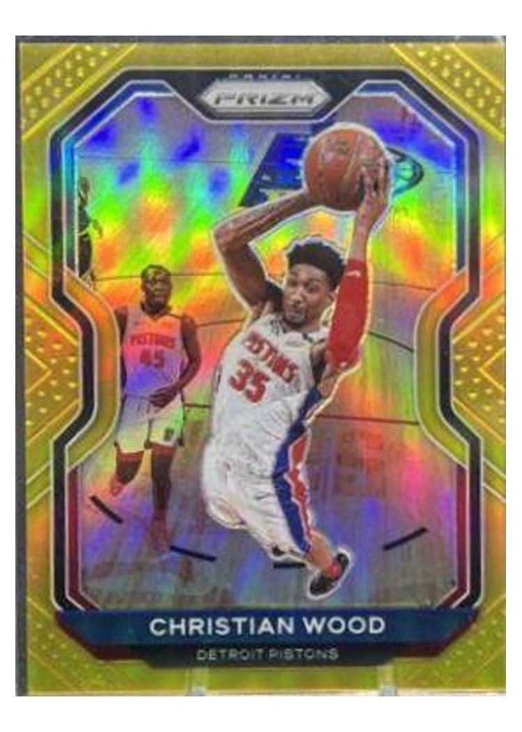 2020-21 Panini Prizm Base Set Christian Wood #217 card