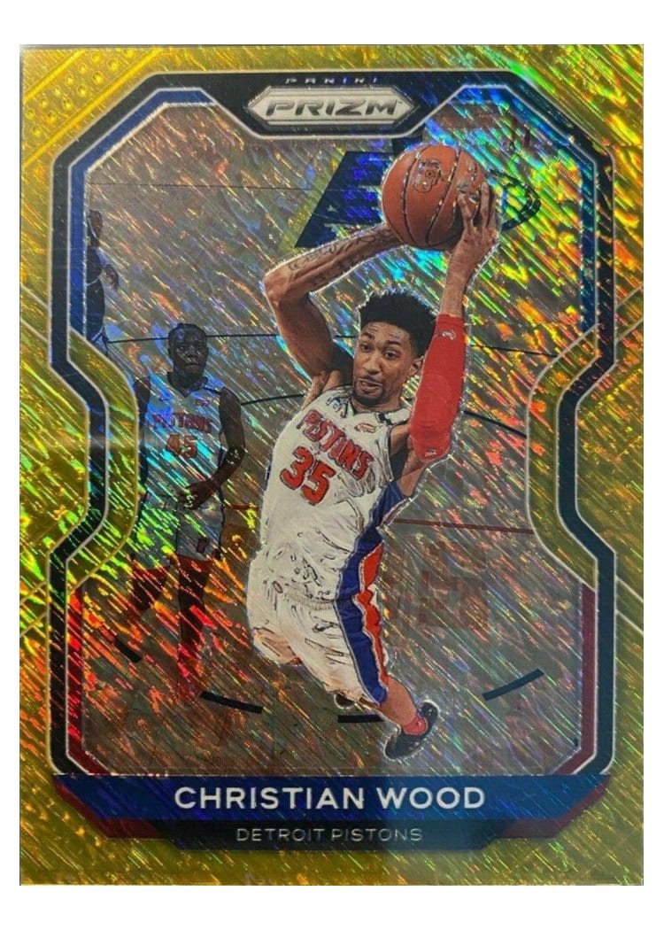 2020-21 Panini Prizm Base Set Christian Wood #217 card