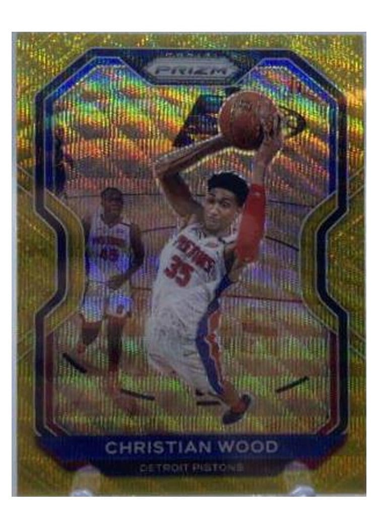 2020-21 Panini Prizm Base Set Christian Wood #217 card