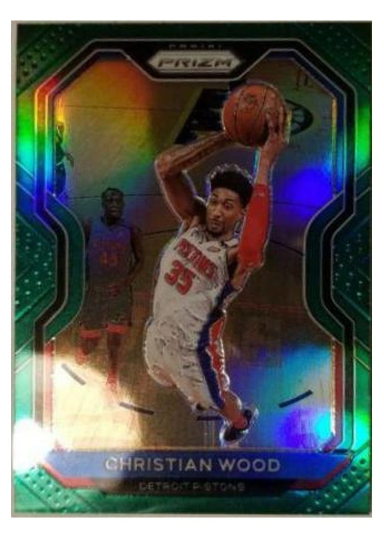 2020-21 Panini Prizm Base Set Christian Wood #217 card