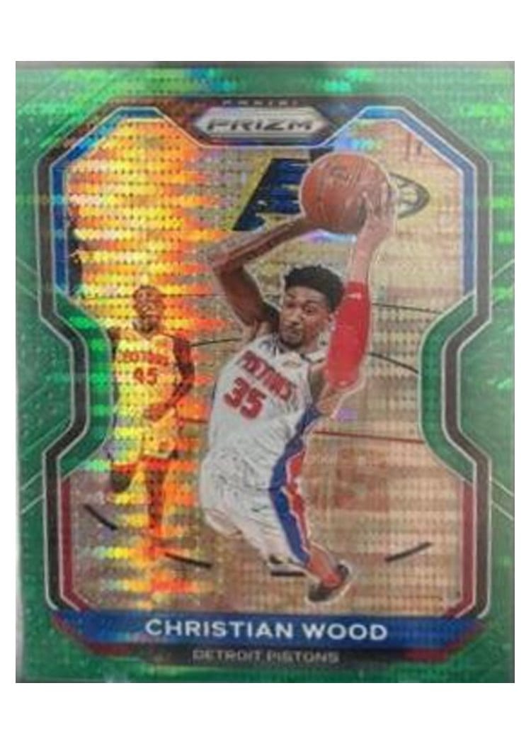 2020-21 Panini Prizm Base Set Christian Wood #217 card