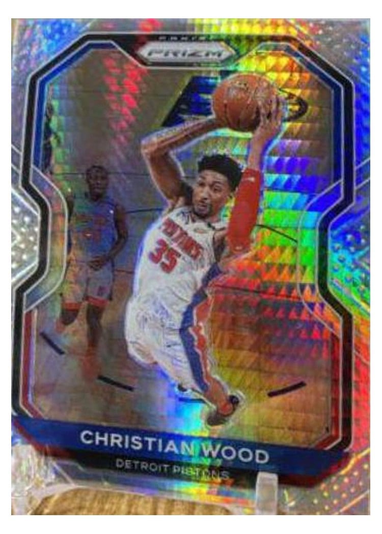 2020-21 Panini Prizm Base Set Christian Wood #217 card