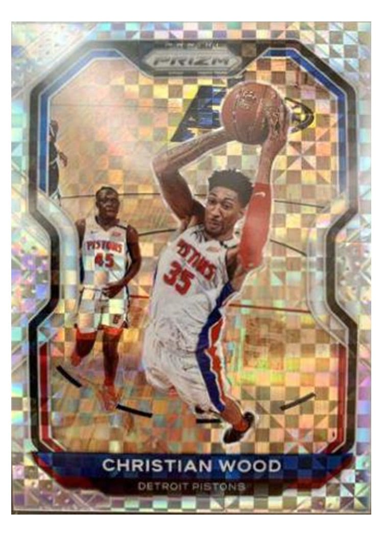 2020-21 Panini Prizm Base Set Christian Wood #217 card