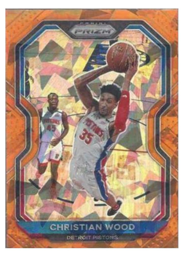 2020-21 Panini Prizm Base Set Christian Wood #217 card