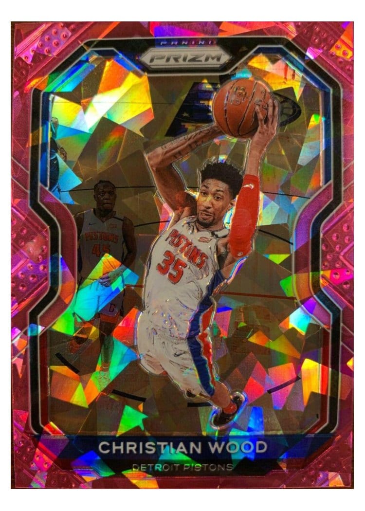 2020-21 Panini Prizm Base Set Christian Wood #217 card