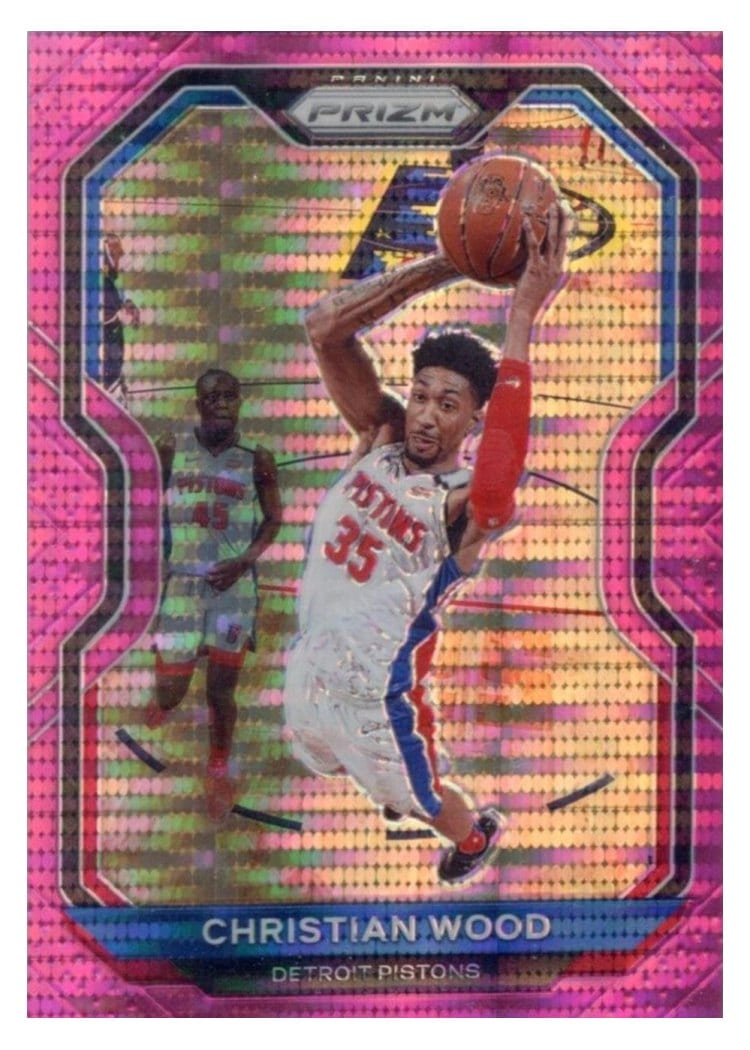 2020-21 Panini Prizm Base Set Christian Wood #217 card
