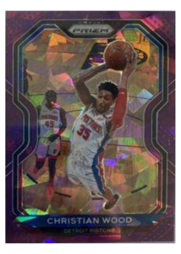 2020-21 Panini Prizm Base Set Christian Wood #217 card