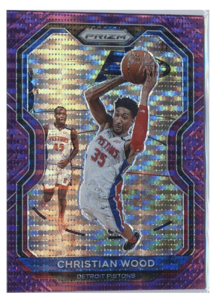 2020-21 Panini Prizm Base Set Christian Wood #217 card