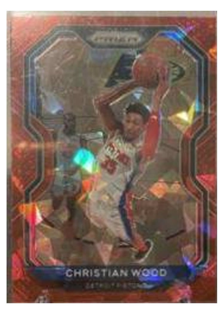 2020-21 Panini Prizm Base Set Christian Wood #217 card