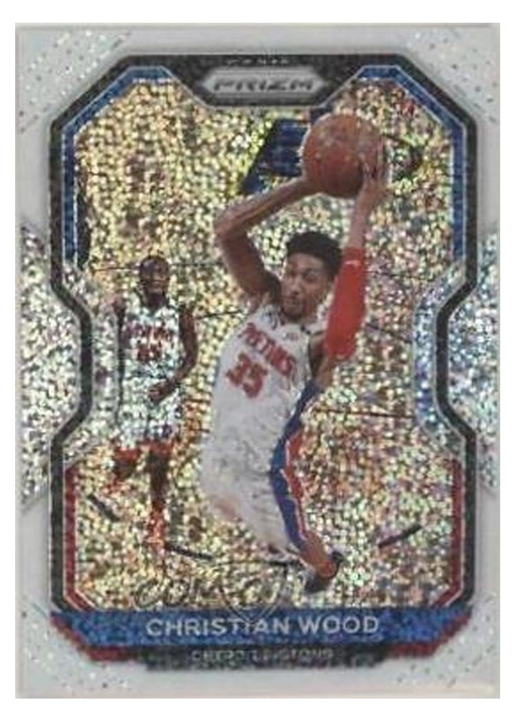 2020-21 Panini Prizm Base Set Christian Wood #217 card