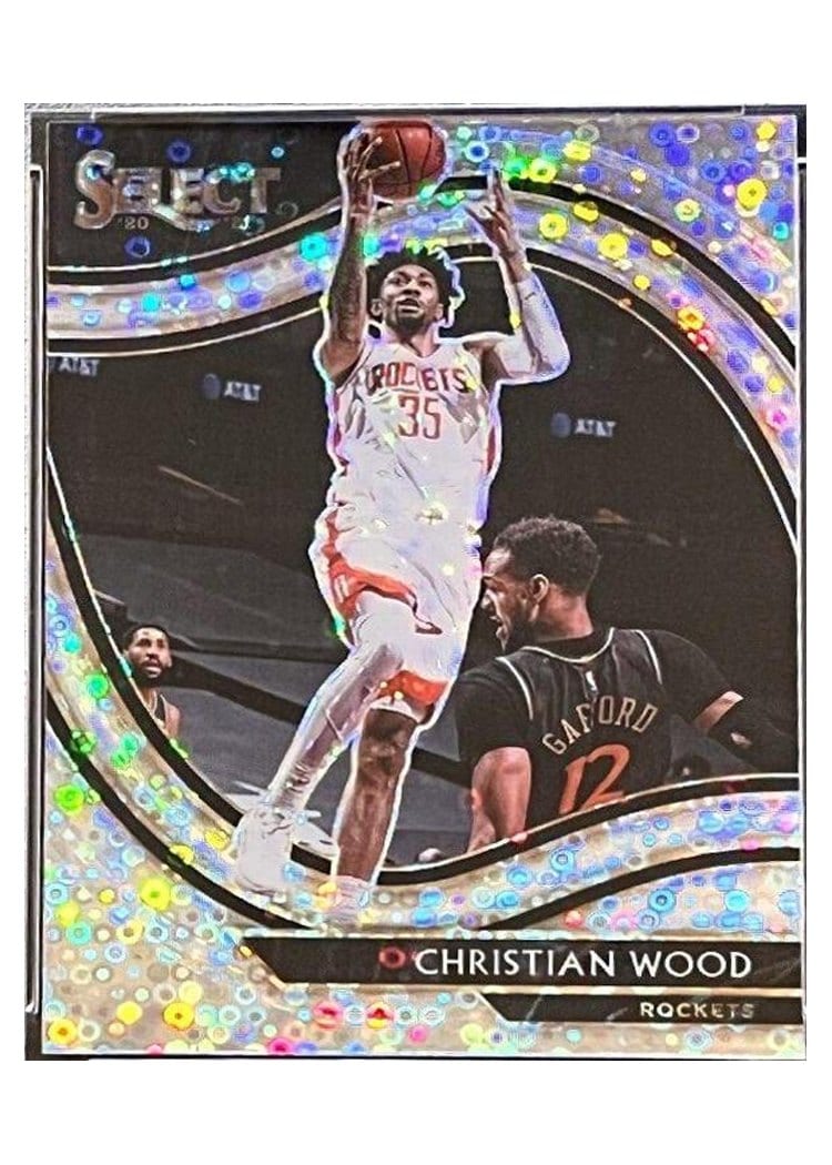 2020-21 Panini Select Base Set Christian Wood #240 card