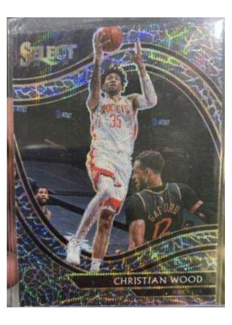2020-21 Panini Select Base Set Christian Wood #240 card