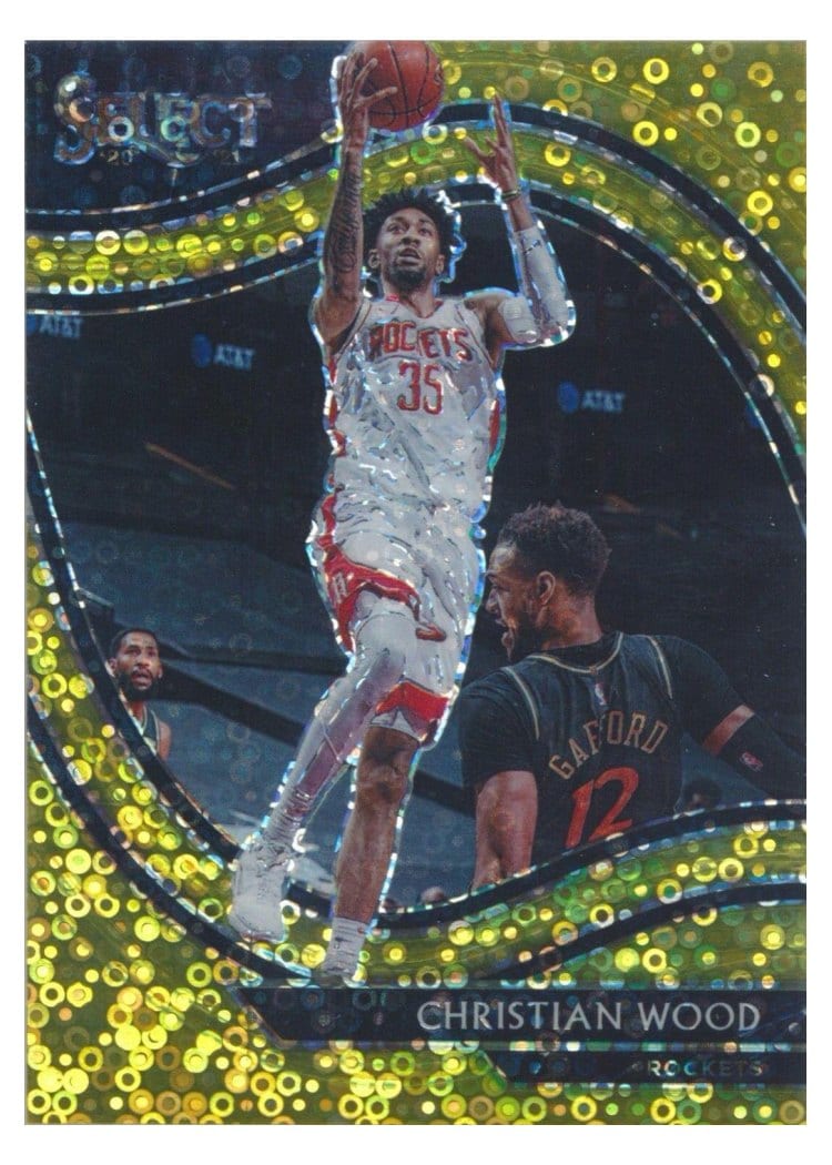 2020-21 Panini Select Base Set Christian Wood #240 card