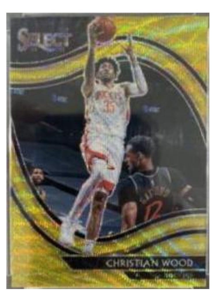 2020-21 Panini Select Base Set Christian Wood #240 card