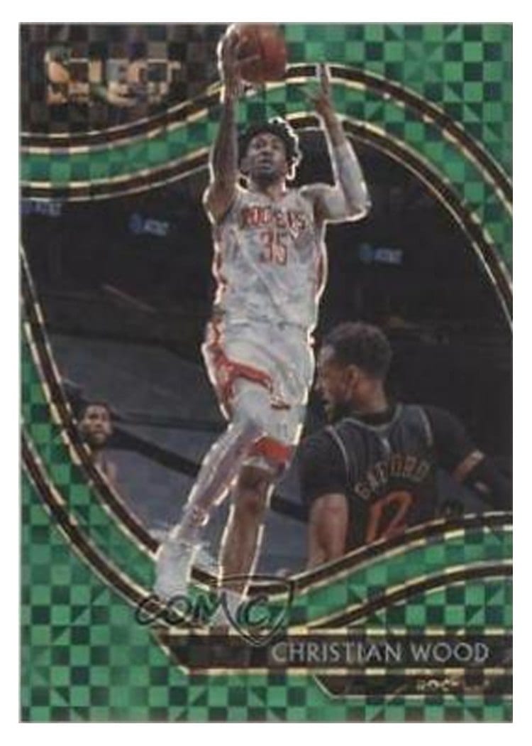 2020-21 Panini Select Base Set Christian Wood #240 card