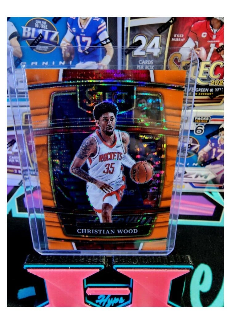 2020-21 Panini Select Base Set Christian Wood #240 card