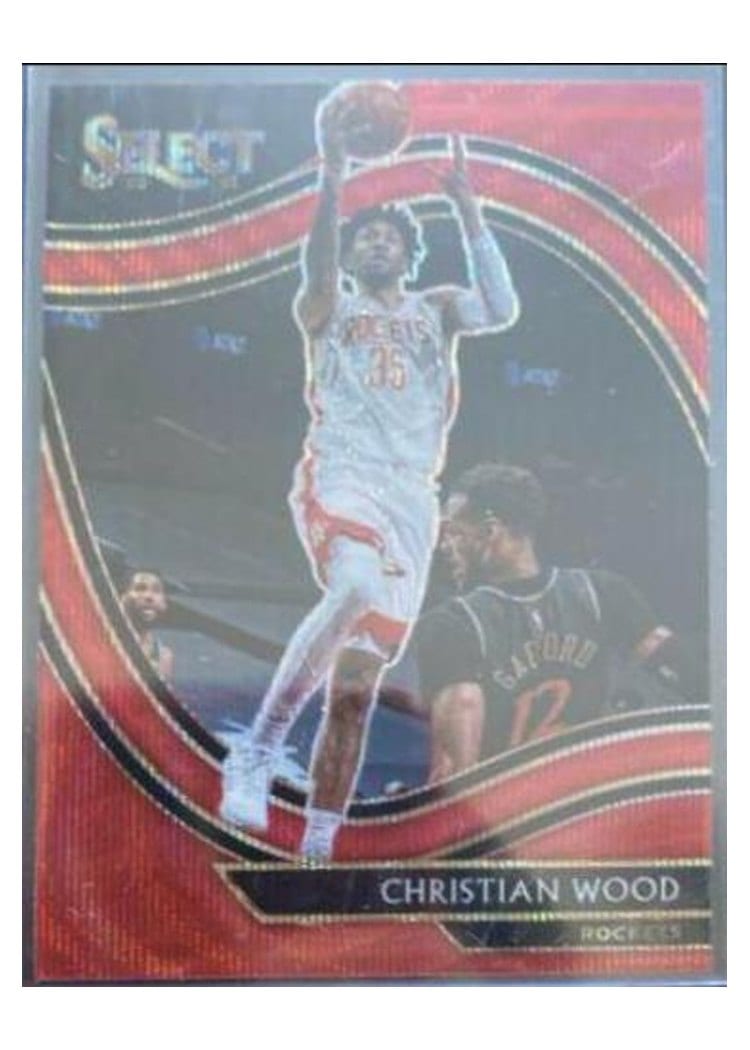 2020-21 Panini Select Base Set Christian Wood #240 card