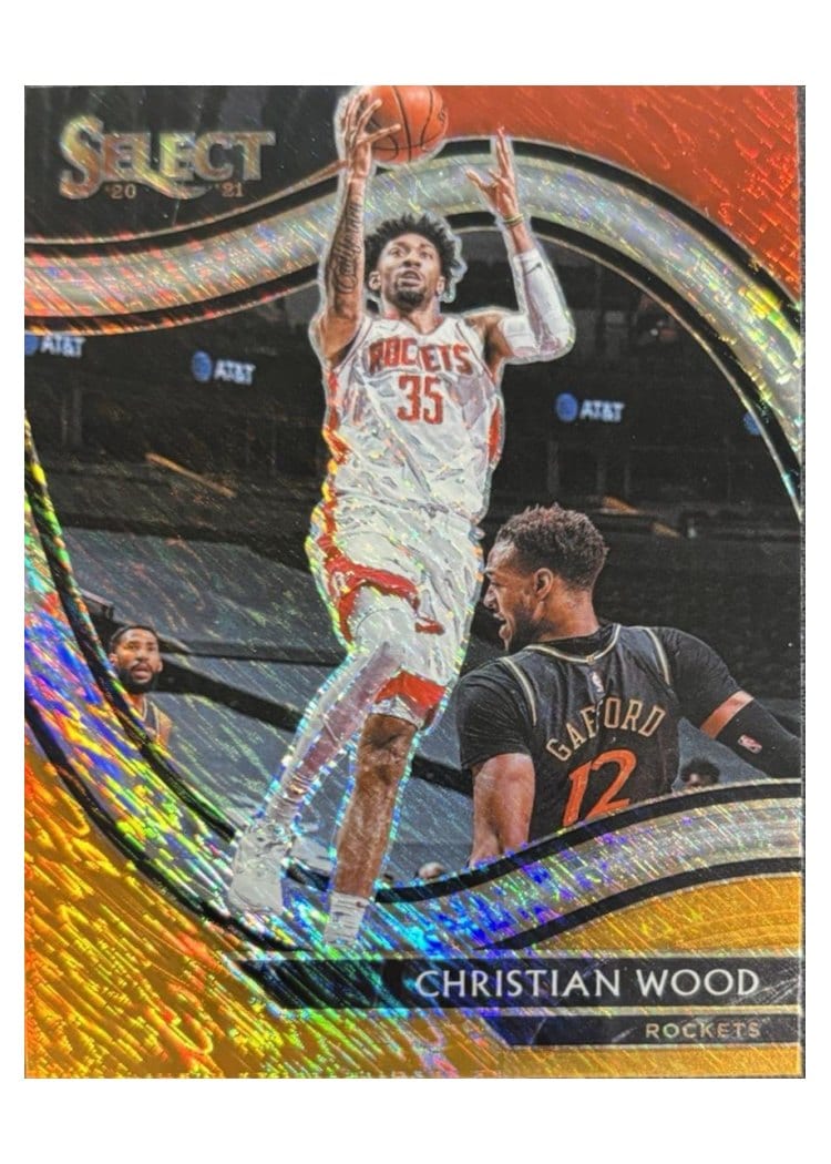 2020-21 Panini Select Base Set Christian Wood #240 card