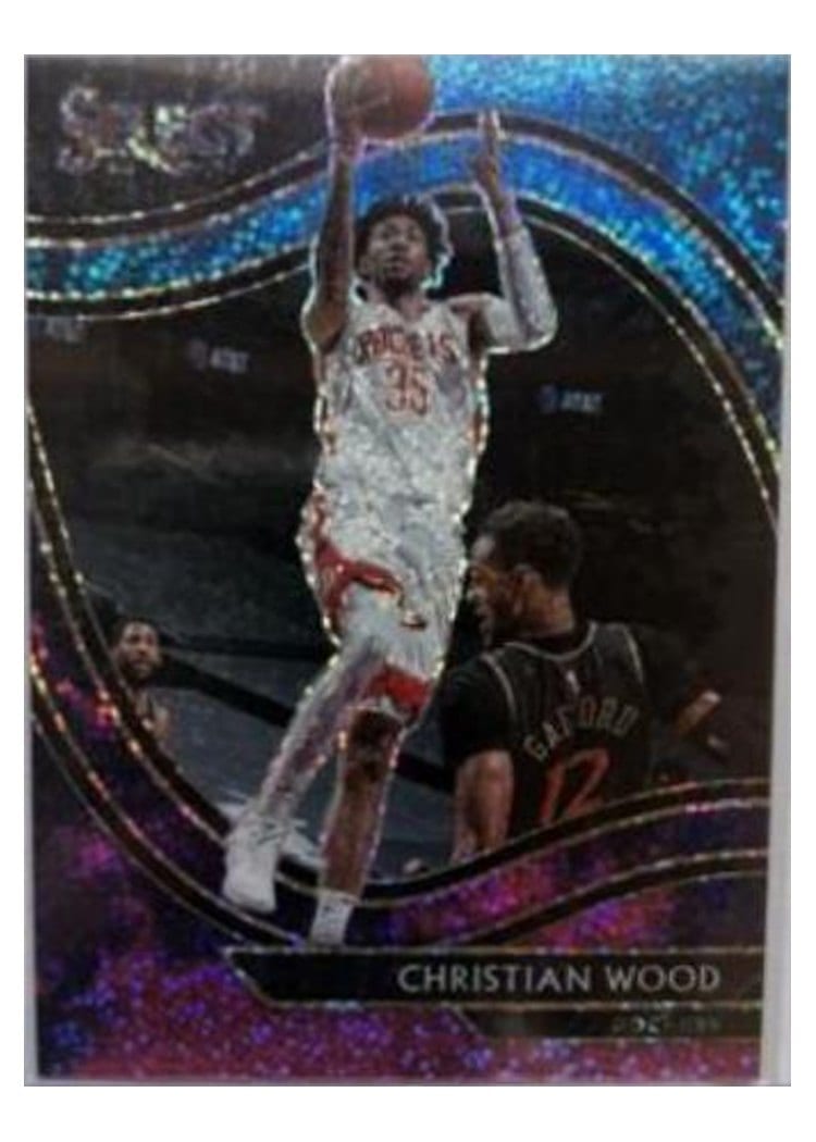 2020-21 Panini Select Base Set Christian Wood #240 card