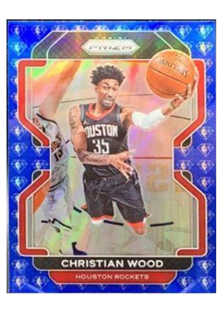 2021-22 Panini Prizm Base Set Christian Wood #112 card