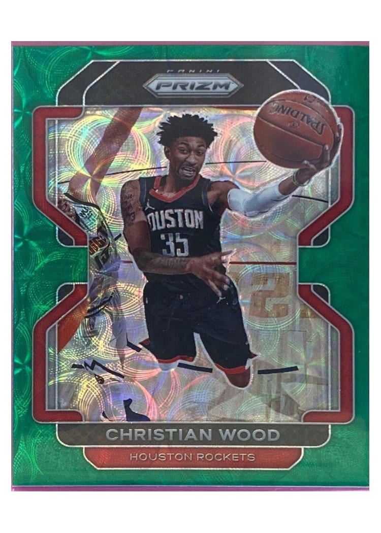 2021-22 Panini Prizm Base Set Christian Wood #112 card