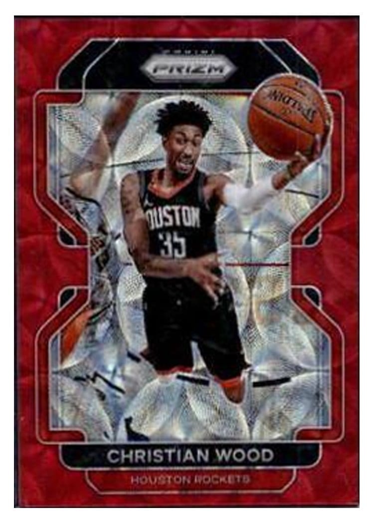 2021-22 Panini Prizm Base Set Christian Wood #112 card