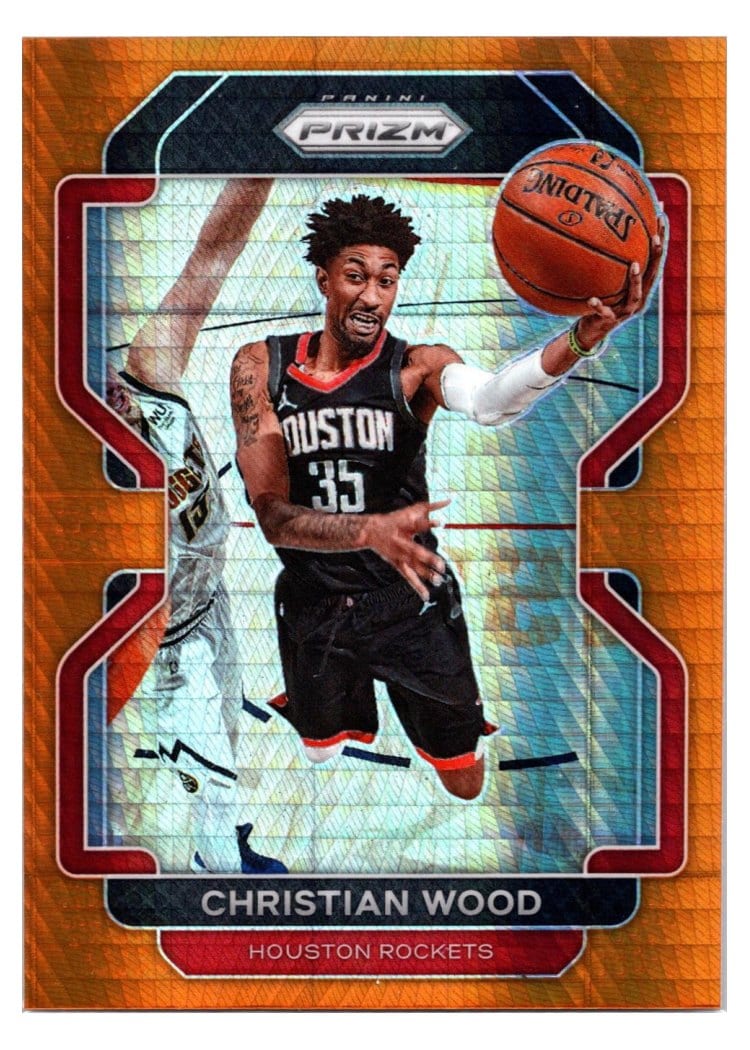 2021-22 Panini Prizm Base Set Christian Wood #112 card