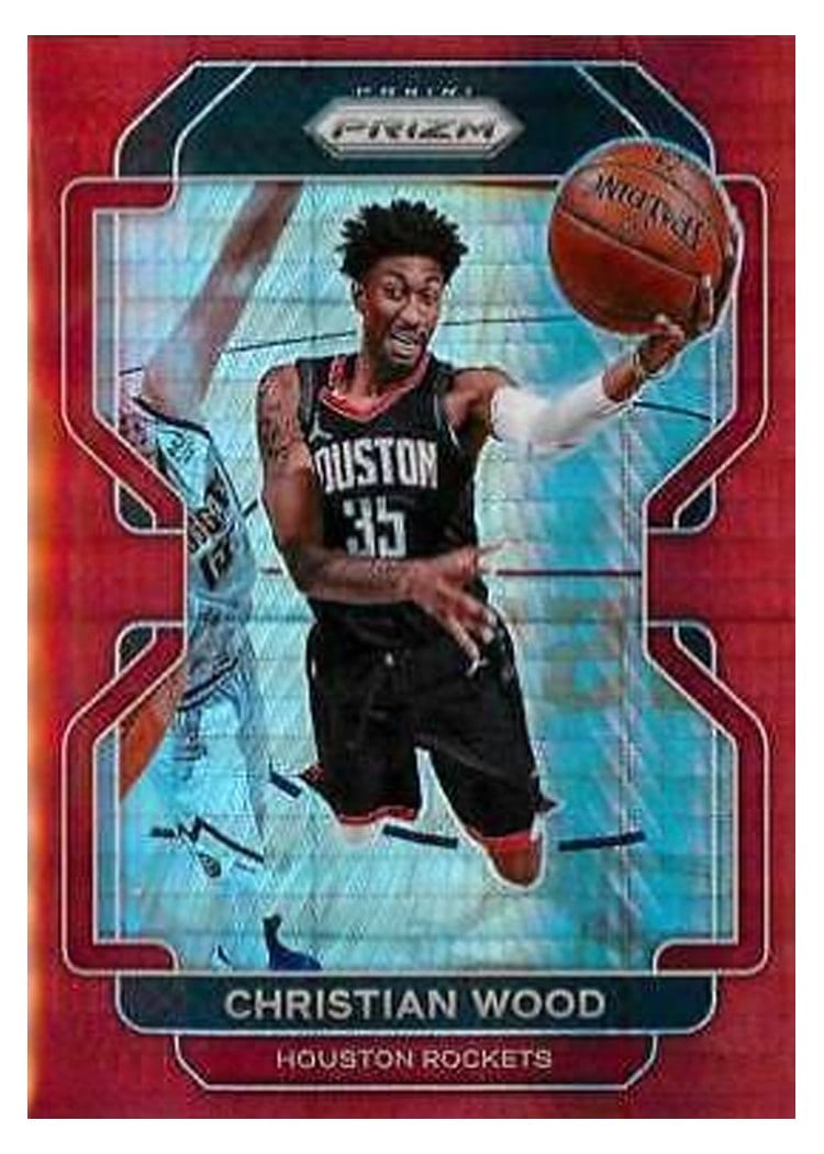 2021-22 Panini Prizm Base Set Christian Wood #112 card