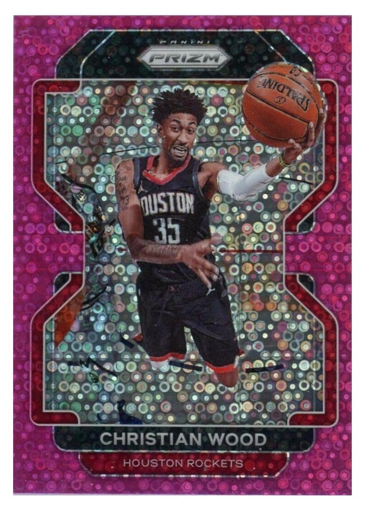 2021-22 Panini Prizm Base Set Christian Wood #112 card