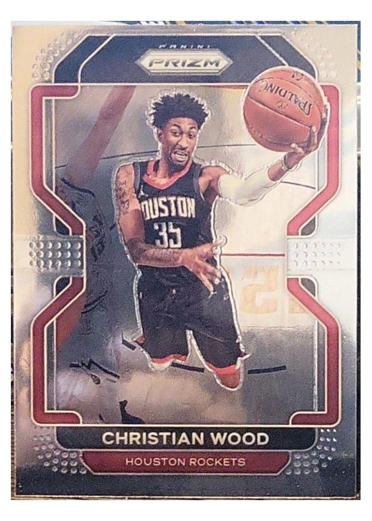 2021-22 Panini Prizm Base Set Christian Wood #112 card