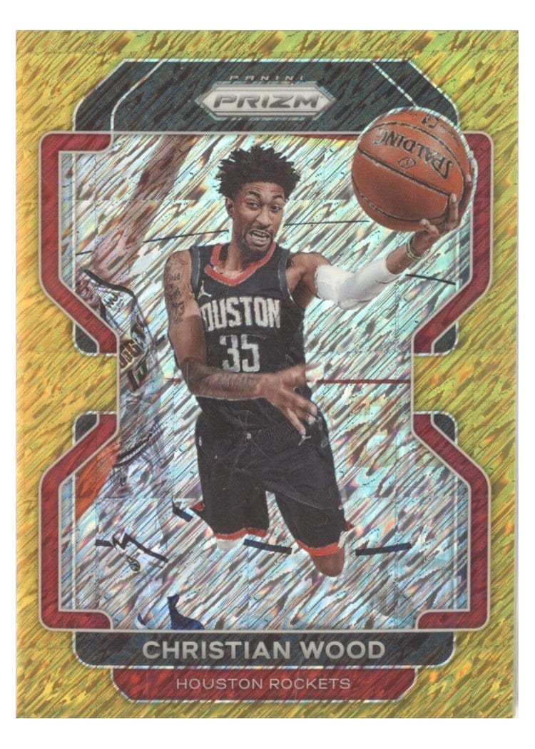 2021-22 Panini Prizm Base Set Christian Wood #112 card