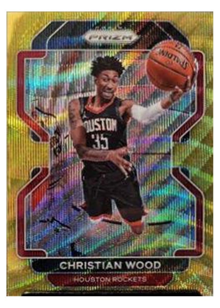 2021-22 Panini Prizm Base Set Christian Wood #112 card