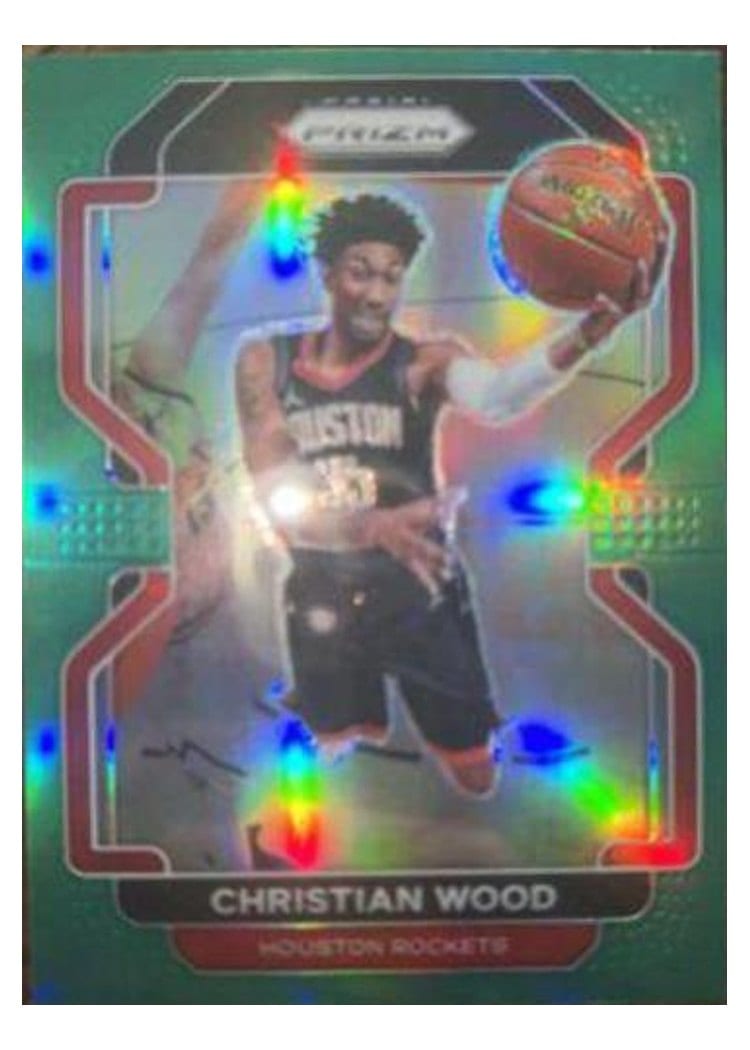 2021-22 Panini Prizm Base Set Christian Wood #112 card