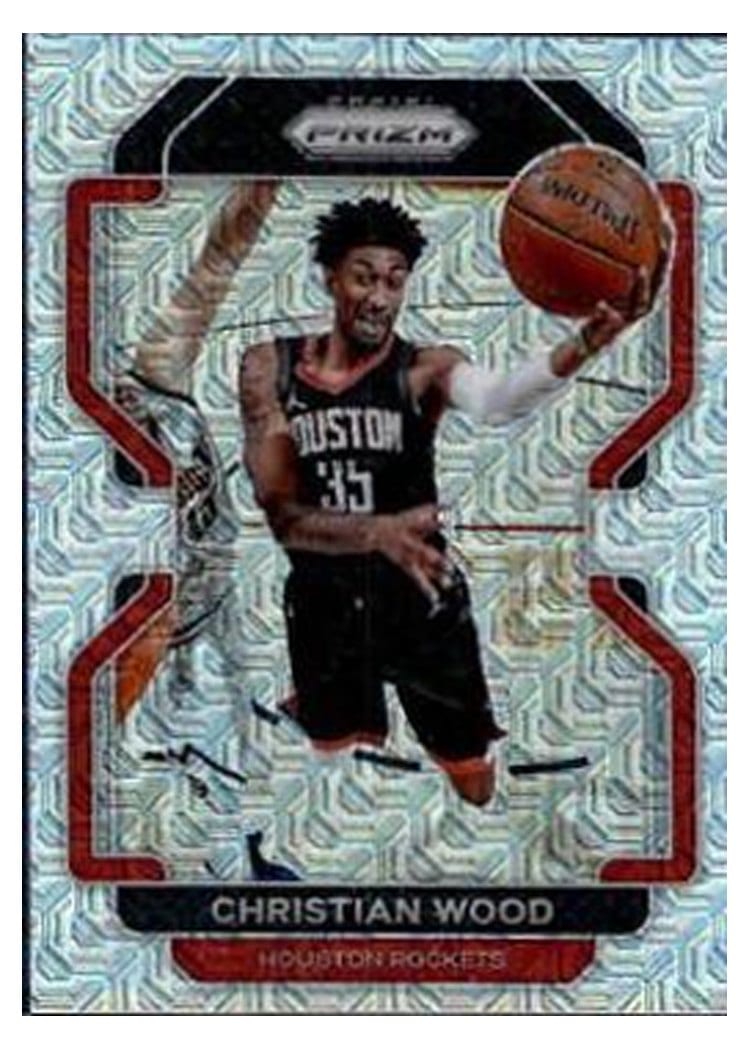 2021-22 Panini Prizm Base Set Christian Wood #112 card