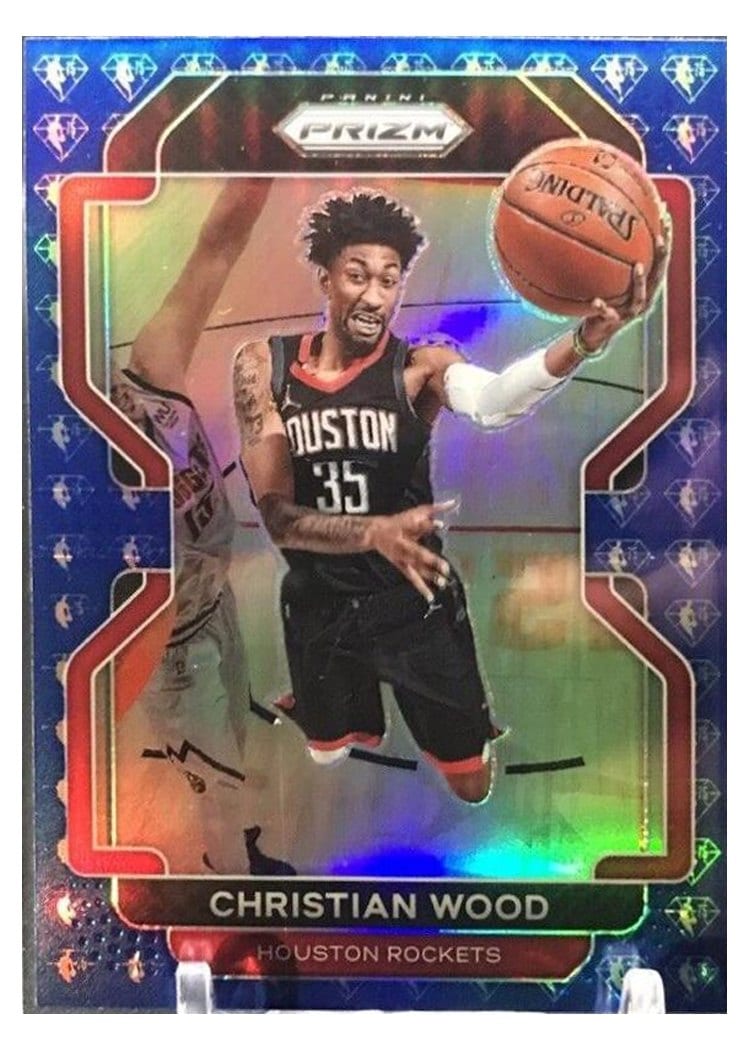 2021-22 Panini Prizm Base Set Christian Wood #112 card