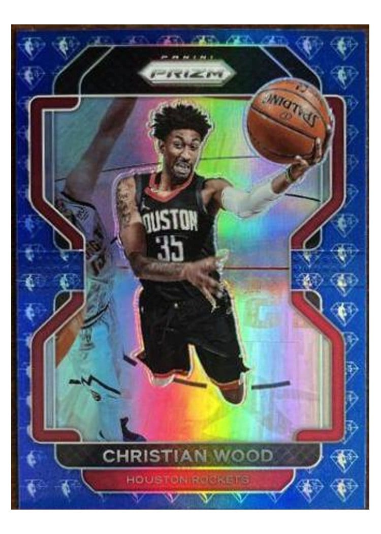 2021-22 Panini Prizm Base Set Christian Wood #112 card