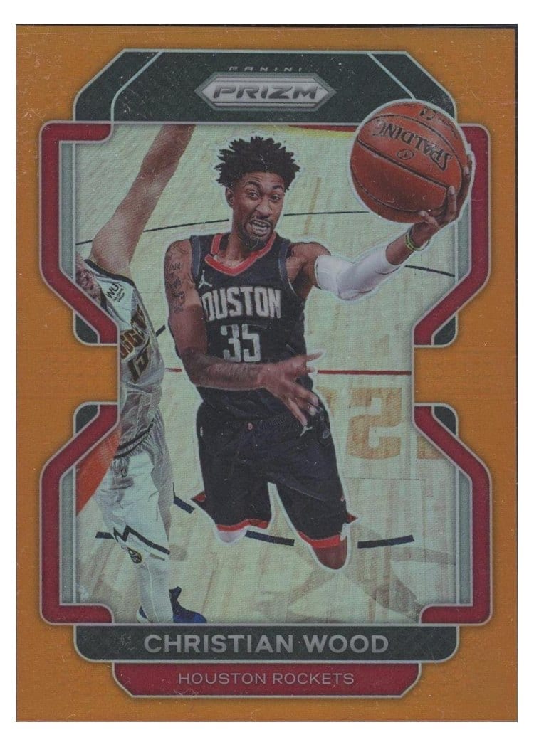 2021-22 Panini Prizm Base Set Christian Wood #112 card