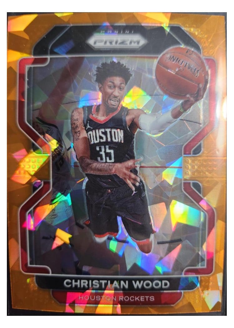 2021-22 Panini Prizm Base Set Christian Wood #112 card