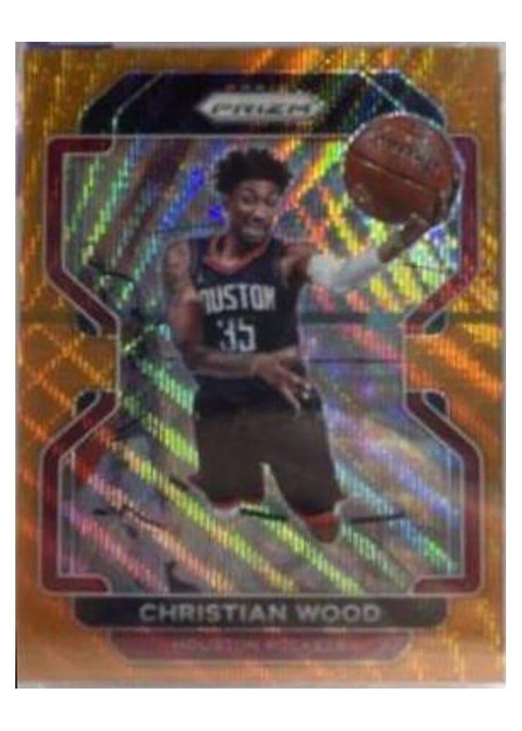 2021-22 Panini Prizm Base Set Christian Wood #112 card