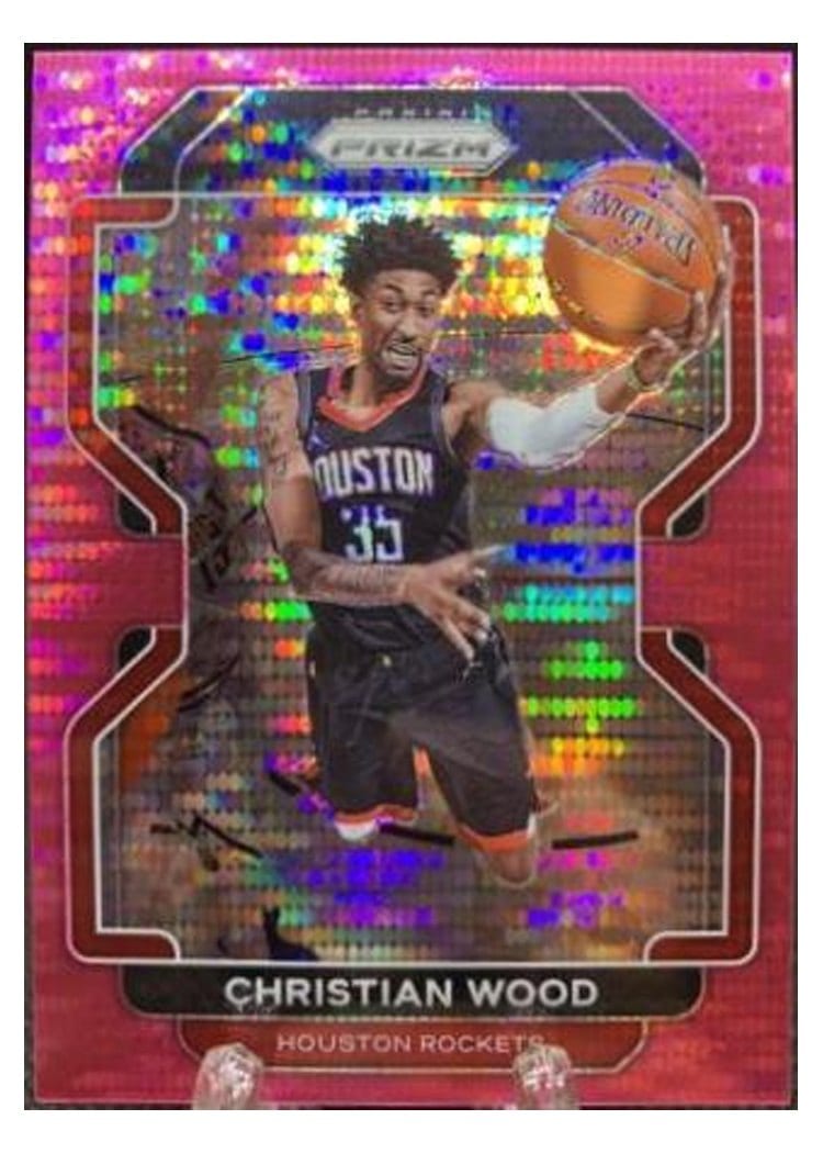2021-22 Panini Prizm Base Set Christian Wood #112 card