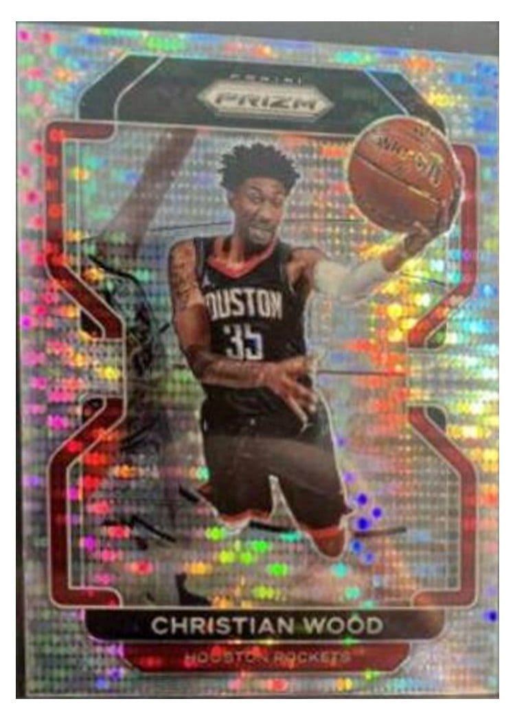 2021-22 Panini Prizm Base Set Christian Wood #112 card