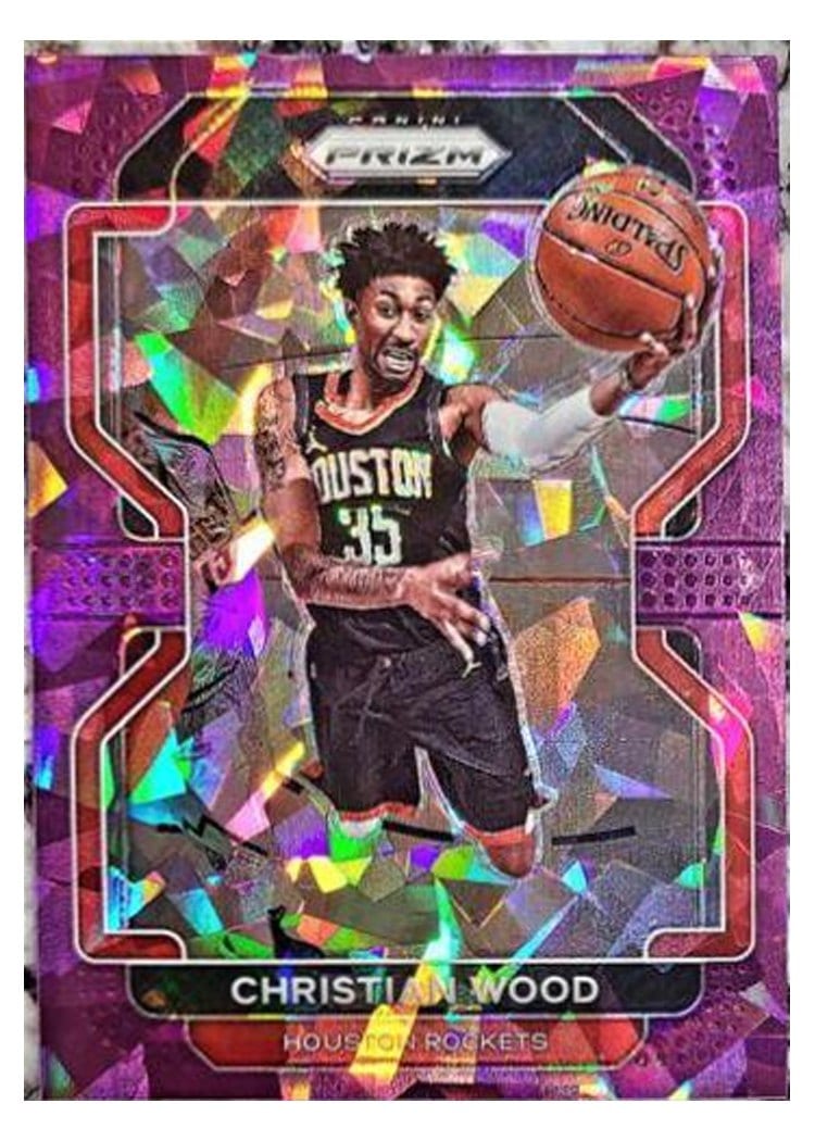 2021-22 Panini Prizm Base Set Christian Wood #112 card