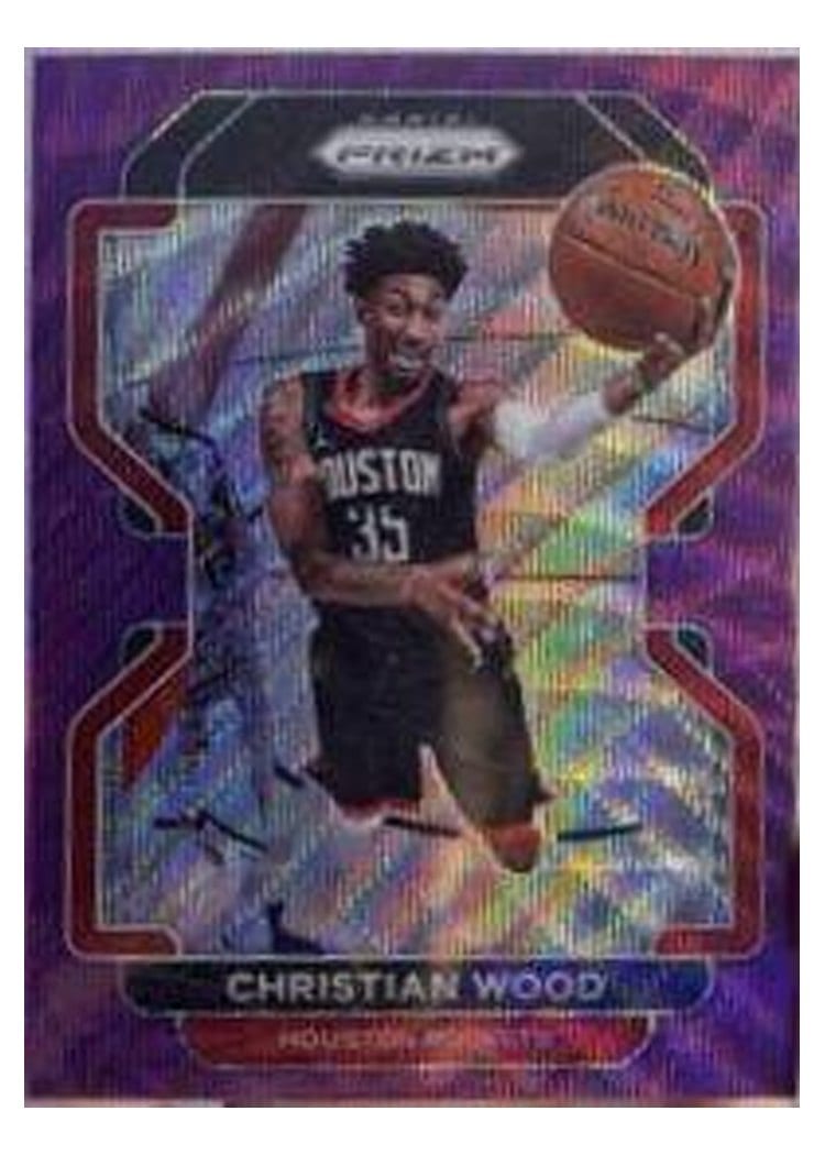 2021-22 Panini Prizm Base Set Christian Wood #112 card