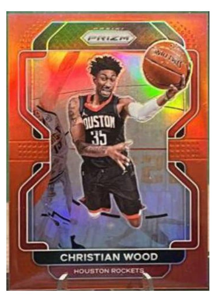 2021-22 Panini Prizm Base Set Christian Wood #112 card