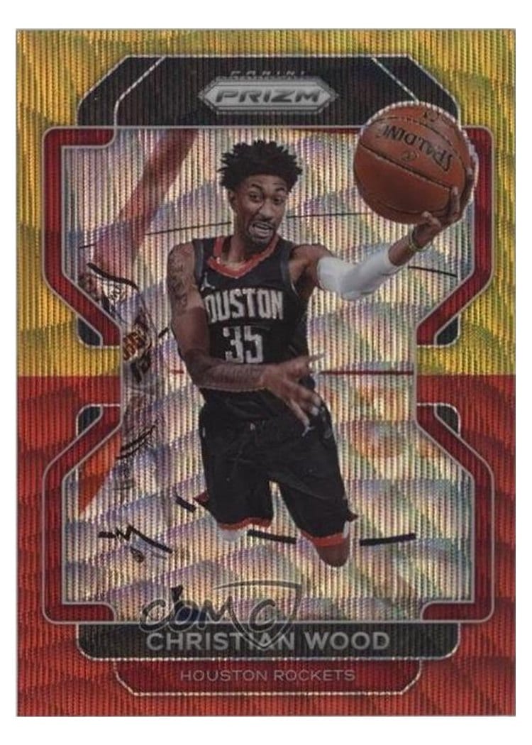 2021-22 Panini Prizm Base Set Christian Wood #112 card