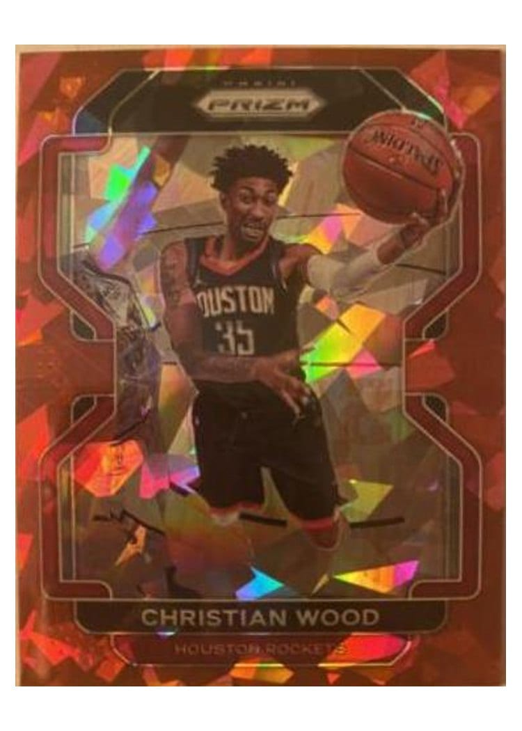 2021-22 Panini Prizm Base Set Christian Wood #112 card